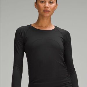 lululemon athletica Black Fitted Bodysuit